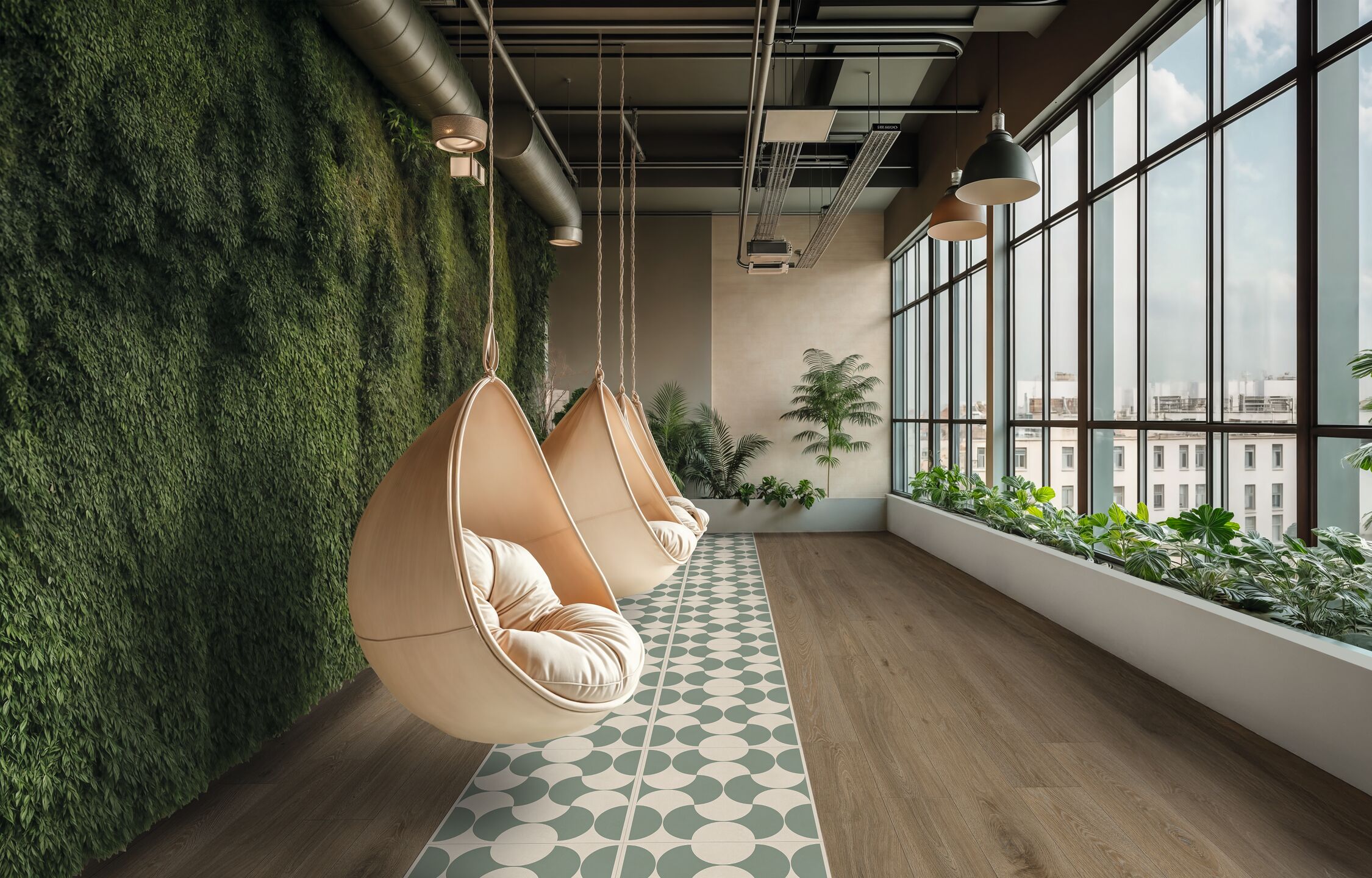 graphic tiles