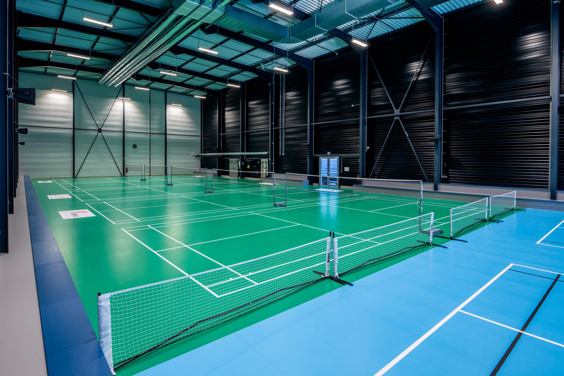 Terrains Pickelball + Badminton