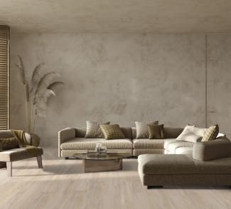 salon avec sol creation zen