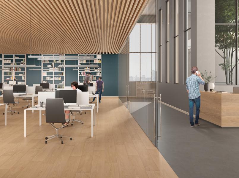 open space 3D bureaux