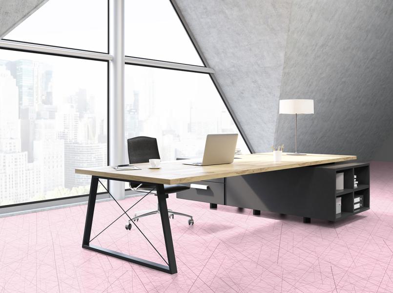 bureaux impression rose