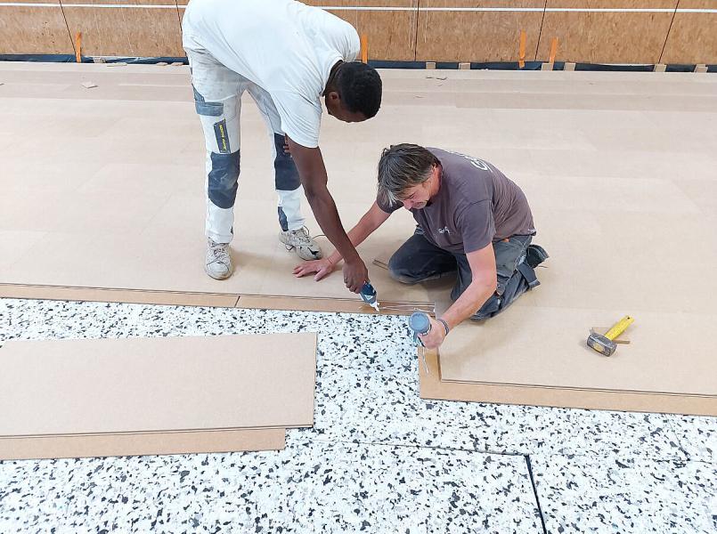 Personne qui joue au handball