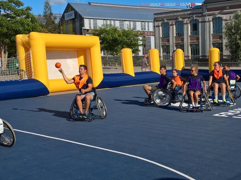 terrain outdoor handisport