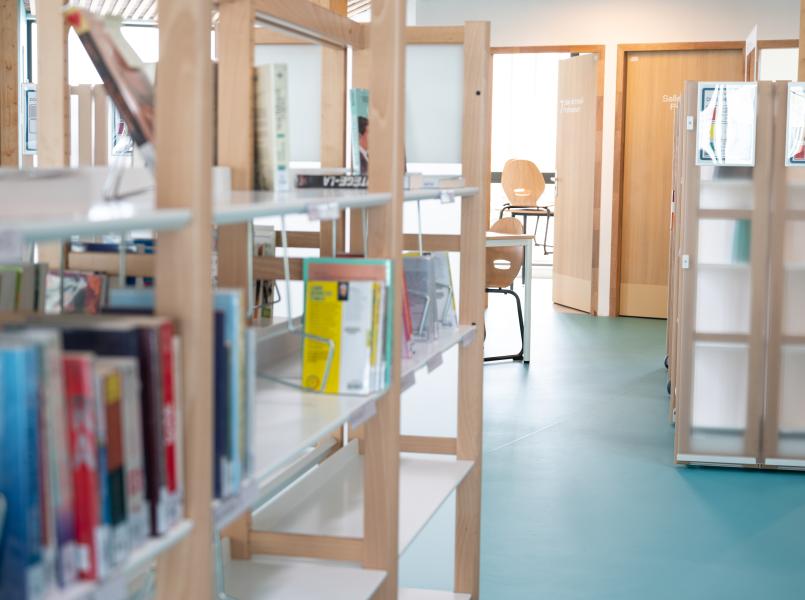 sol bibliothèque lycée