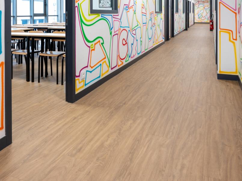 revêtement sol collège et lycée