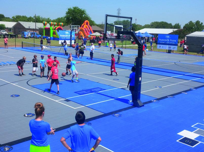 sol extérieur multisport