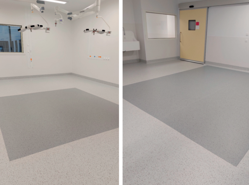 Sol bloc opératoire