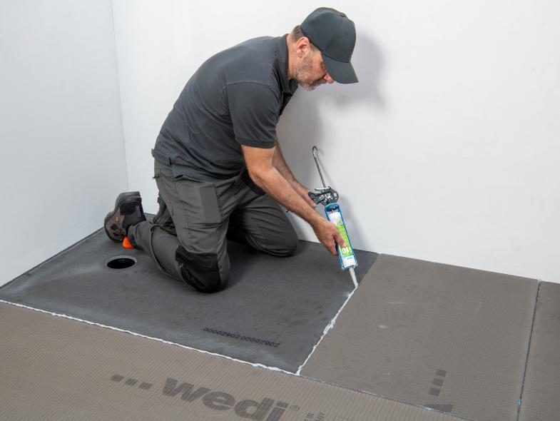 étanchéité panneaux wedi