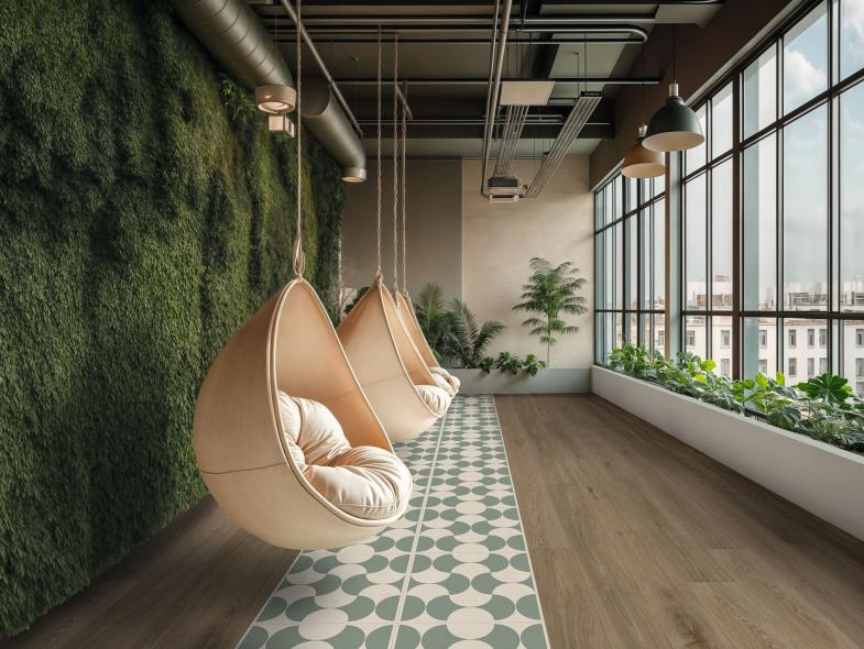 graphic tiles