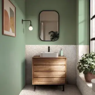 TERRAZZO COBALT - ROOM SCENE VIEW COLOUR