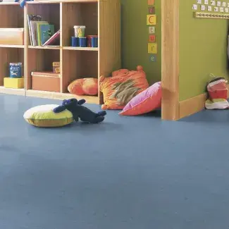 Marmorette Dusty Blue - room scene