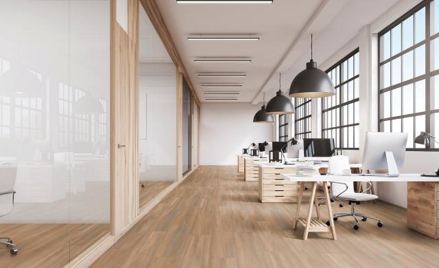 bureaux tons beiges